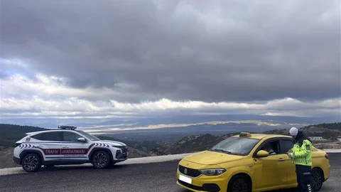 Burdur'da Trafik Denetimi Yapıldı