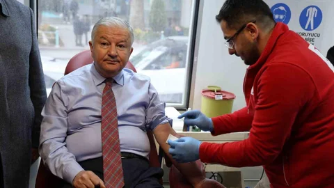 Aksaray'da Kan Bağışı Kampanyası Gerçekleşti