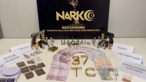 Kastamonu'da Uyuşturucu Operasyonu Gerçekleşti