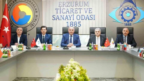 ERZURUM'da ERKON Heyeti Ziyareti