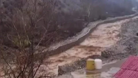 Kayseri'de Sağanak Yağış Sele Neden Oldu