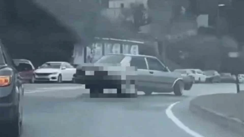 Beykoz'da Drift Yapan Sürücüye Ceza Verildi