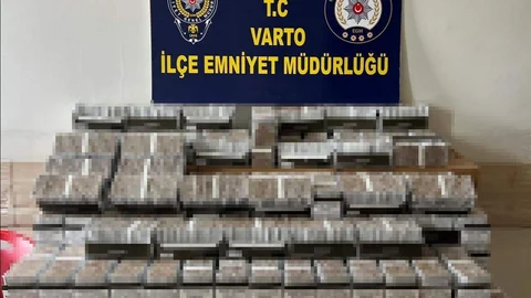 Muş'ta Kaçak Sigara Operasyonu