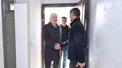 Isparta'da Yangın Mağduru Aileye Yeni Ev