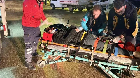 Aksaray'da Motosiklet Kazası