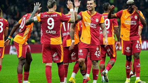 Galatasaray'dan 10 Maçlık Yenilmezlik Serisi