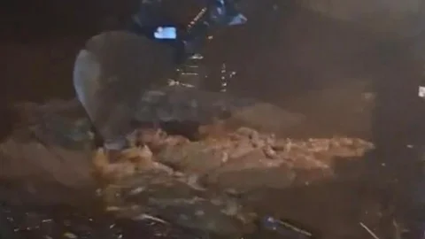 Kayseri'de Sel Sonrası Kanal Temizliği