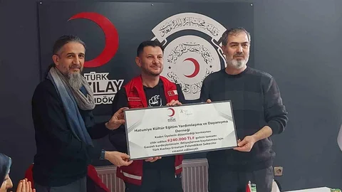 Erzurumlu Kadınlardan Gazze İçin Yardım