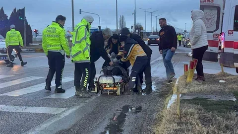 Erzincan'da Trafik Kazası Meydana Geldi