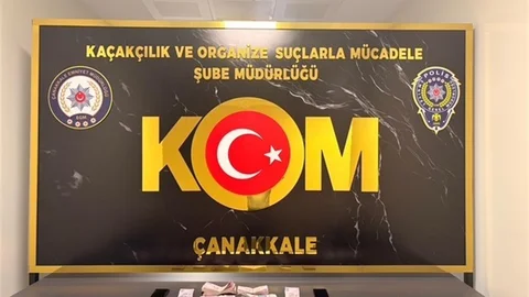 Çanakkale'de Tefecilik ve Kaçakçılık Operasyonu
