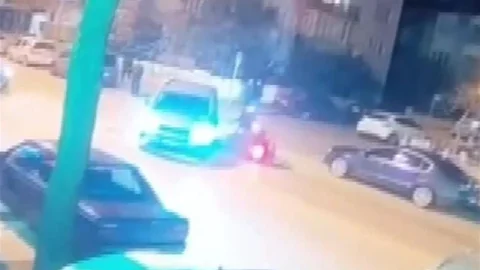 Denizli'de Otomobil ve Motosiklet Kazası