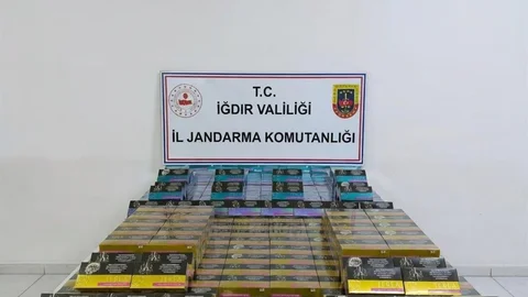 Iğdır'da Kaçak Sigara Operasyonu