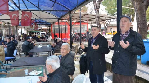 Manisa'da Yağmur Bereketi İçin Hayır Yapıldı