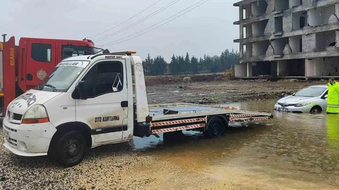 Hatay'da Yağış Sonrası Su Baskınları