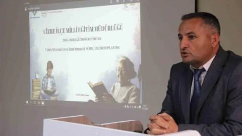 Cizre'de Okuma Projesi Toplantısı
