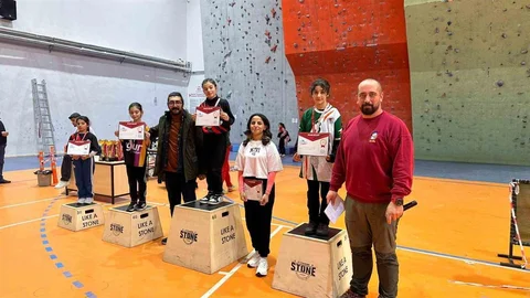 Malatya'da Spor Tırmanış Yarışmaları Sonuçlandı