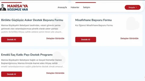 Emeklilere İlaç Desteği Manisa'da