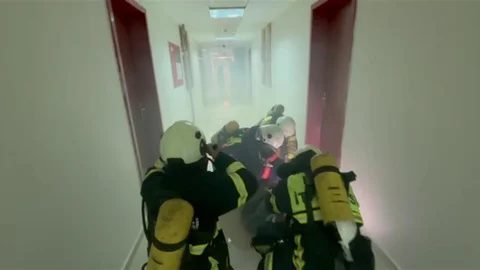 Adıyaman'da Yangın Tatbikatı Yapıldı