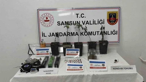 Jandarmadan Uyuşturucu Operasyonu Samsun'da