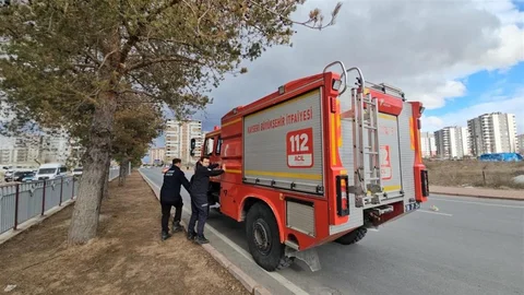 Kayseri'de Kuvvetli Rüzgarın Etkileri