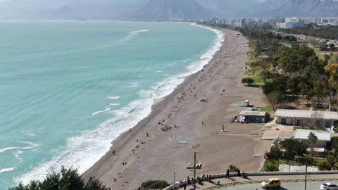 Antalya'da Sel Sonrası Deniz Keyfi