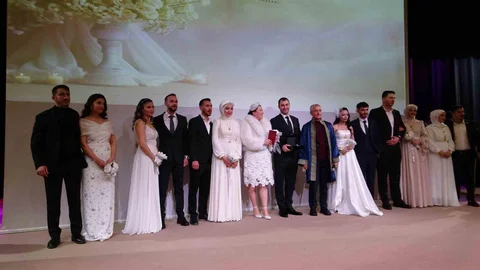 Gaziantep'te 62 Çift Evlilik İzni Aldı