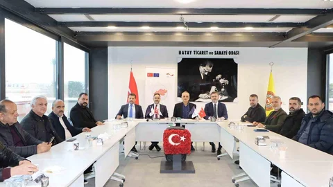 Hatay'da Yeşil Dönüşüm Projesi Toplantısı