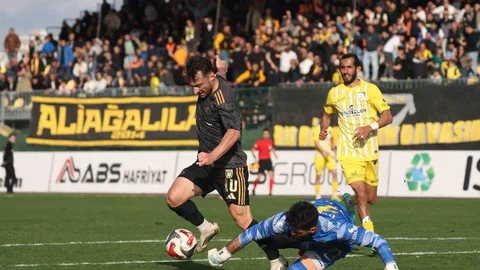 Aliağa'da Futbol Maçı Sonucu: 4-0