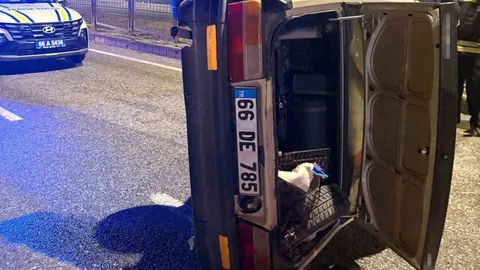 Yozgat'ta Otomobil Kazası: 3 Yaralı