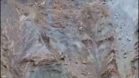 Elazığ'da Heyelan Görüntülendi