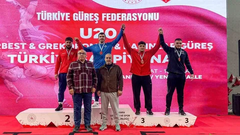 U20 Güreş Şampiyonası'nda İkinci Gün Tamamlandı