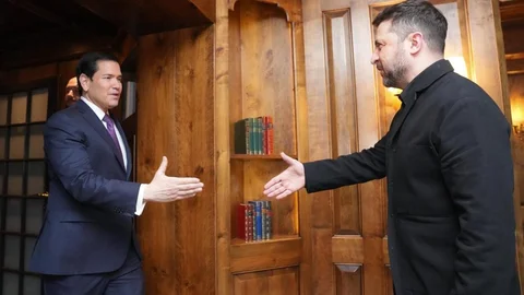 Zelenskiy ve Rubio Barış Görüşmeleri İçin Bir Araya Geldi