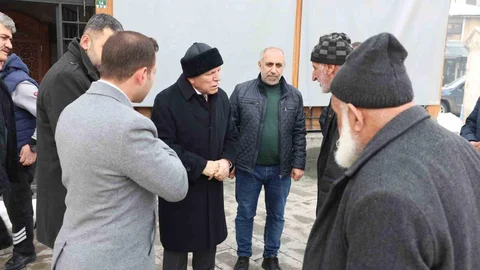 Erzurum'da Başkan Sekmen'in Vatandaş Ziyareti