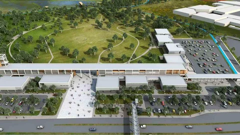 Kocaeli'de Sosyal Yaşam Merkezi İnşaatı Devam Ediyor