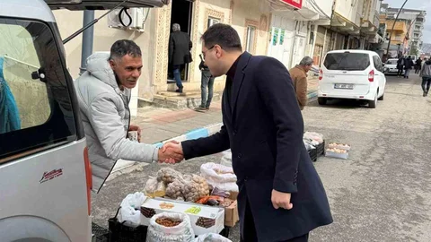 Gercüş'te Pazar Esnafı ile Buluşma