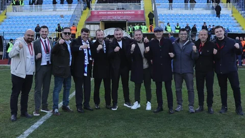 Kütahya'da Kütahyaspor'a Tebrik Mesajı