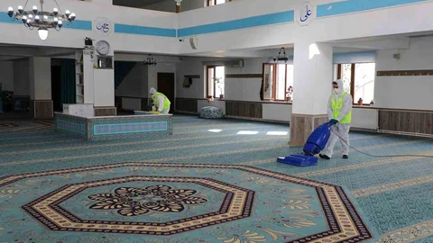Talas'ta Ramazan Temizliği Hazırlıkları