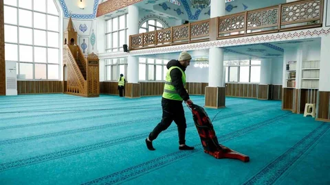 Samsun'da İbadethane Temizliği Başladı