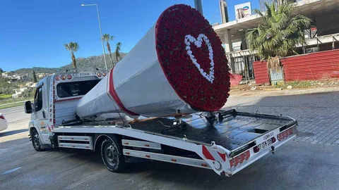 Antalya'da Sevgililer Günü Sürprizi