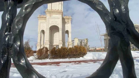 Patnos'ta Kar Manzarası