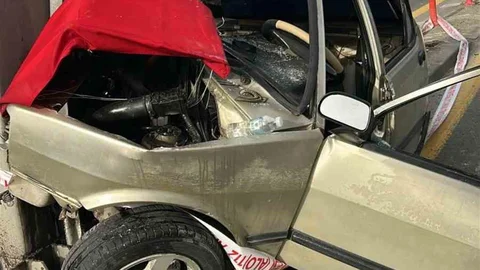 Ankara'da Otomobil Kazası Meydana Geldi