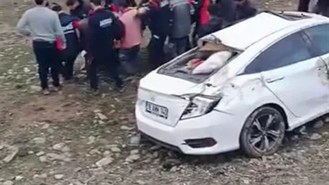 Diyarbakır’da Otomobil Kazası