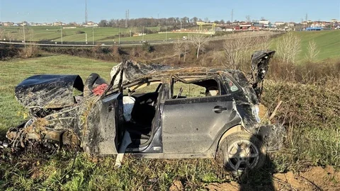 Samsun'da Otomobil Kazası