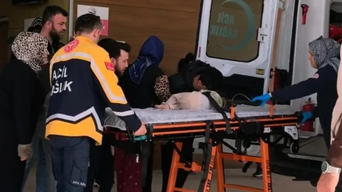 Bursa'da Merdiven Kazası