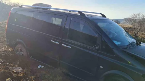 Isparta’da Araç Şarampole Uçtu