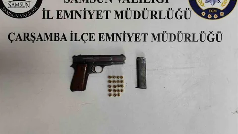 Samsun'da Silahlı Yaralama Şüphelisi Yakalandı