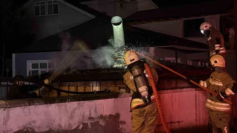 Düzce'de Çıkan Yangın Kontrol Altına Alındı