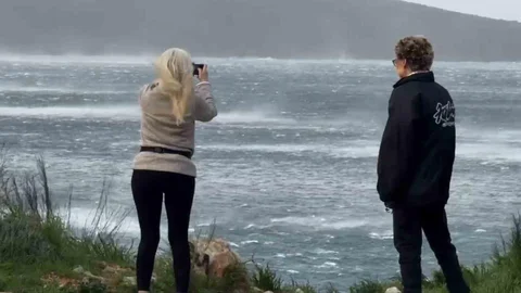 Bodrum’da Fırtına Etkili Oldu