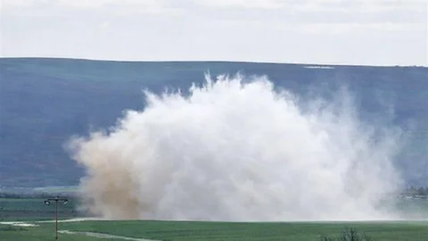 Muratlı'da Su Hattı Patladı