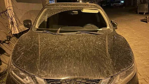 Muratlı'da Çamur Yağışı Etkili Oldu